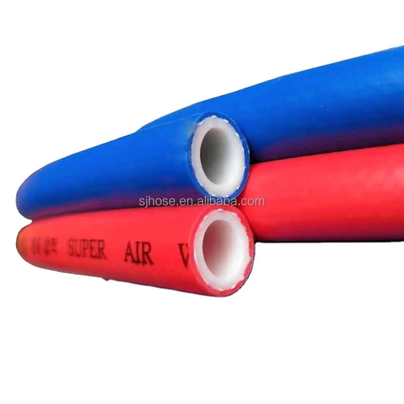 Korea Propane Oxygen Weld Twin Line Welding Hose  Manufacturer Blue And Red