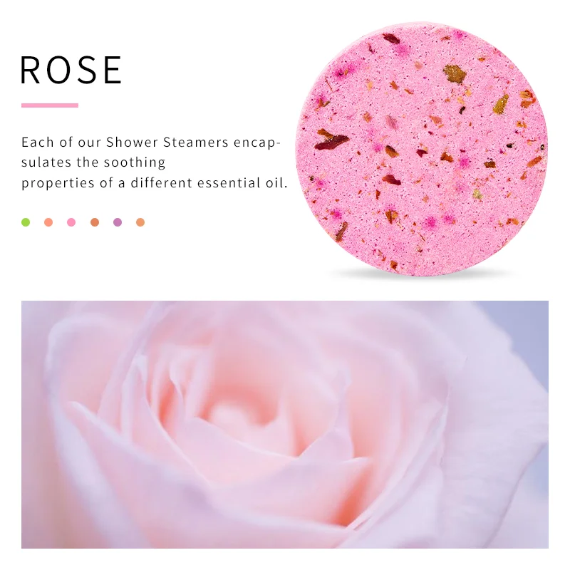 Wholesale Vegan Shower Bomb Tablets Essential Oil Aromatherapy Shower Steamer Halloween Gift Set