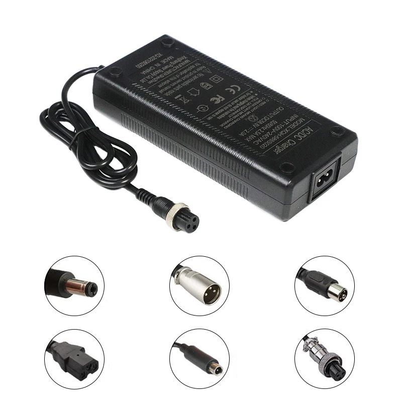 New Image 58.8v 2A Battery Charger for ZERO 10X 60V 10+ 60V Electric Scooter Adapter Pat Kits Accessory Electric Scooter Charger