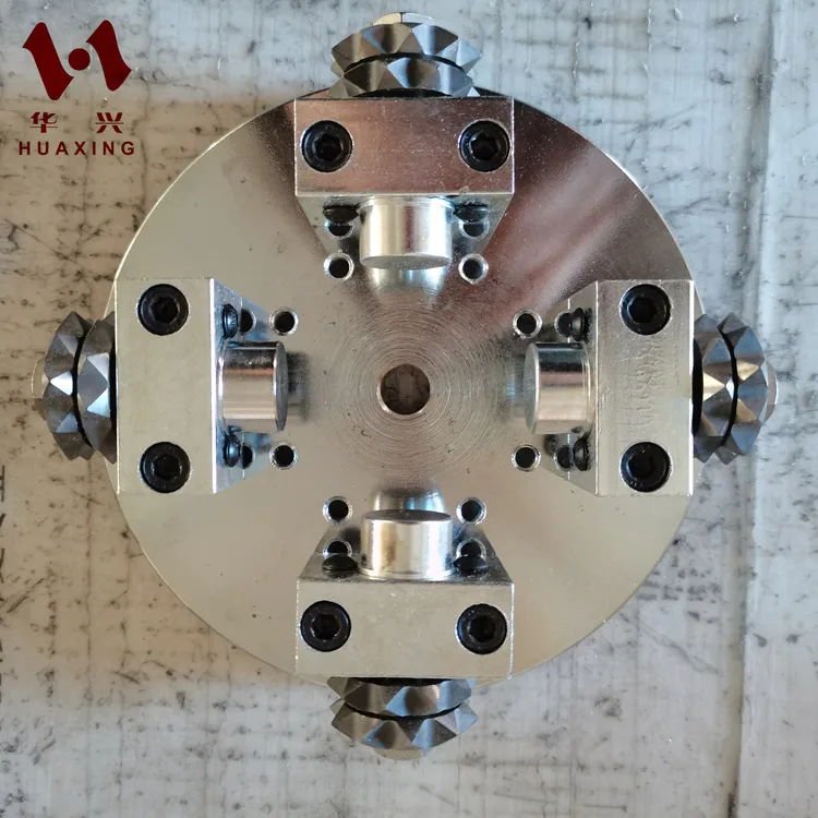High-end Diamond granite  bush hammer plate concrete grinder roller for stone surface