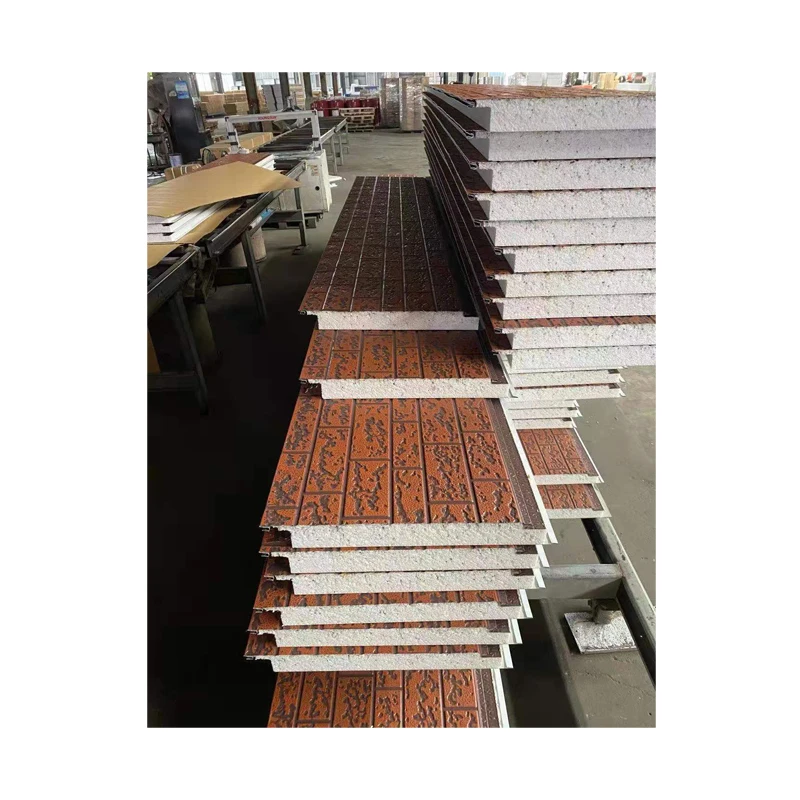 Eps cement sandwich panel prefab house high sandwich panel exterior cement eps mgo osb sandwich panel equipment press