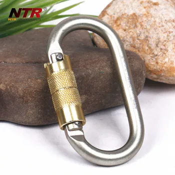 
Steel auto lock carabiner hook 