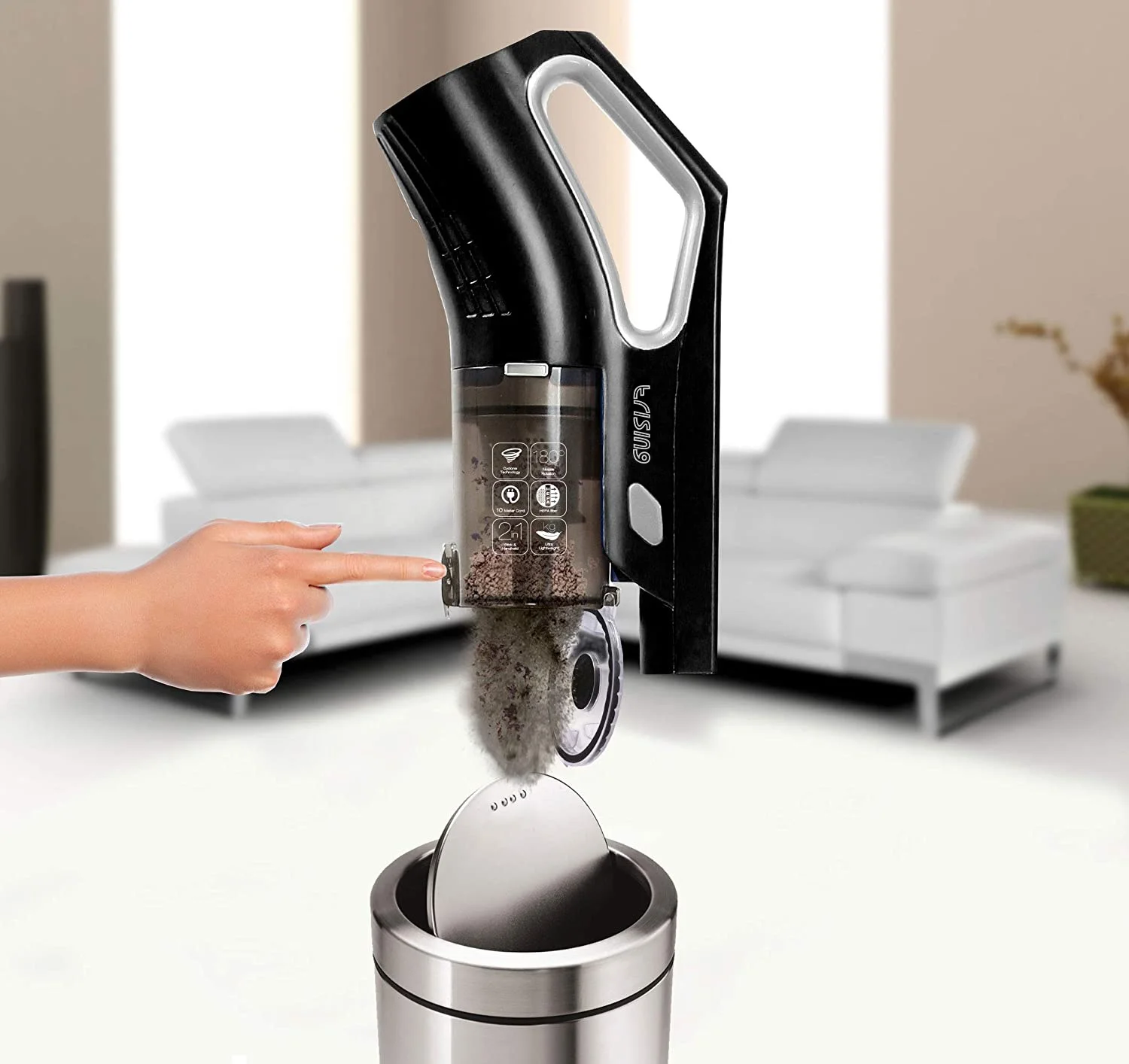 E-rising EV-AC675 thin robot vacuum cleaner buture stick vacuum cleaner vacuum cleaner imported