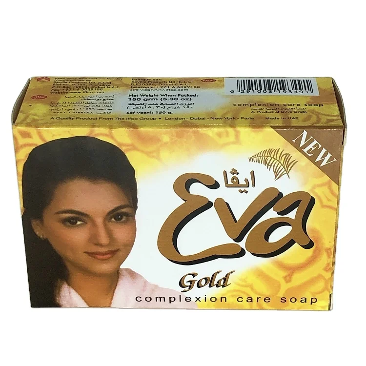 
EVA complexion care soap 150g gold bath soap 