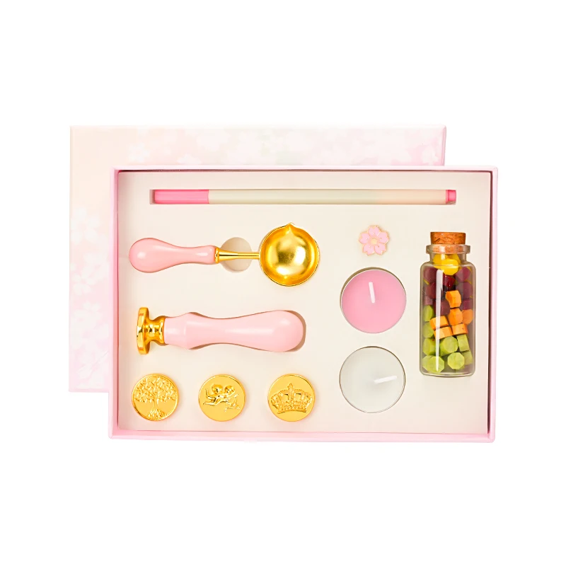 Versatile Tool Kit: 17-Piece Wax Seal Set for Handmade Lovers