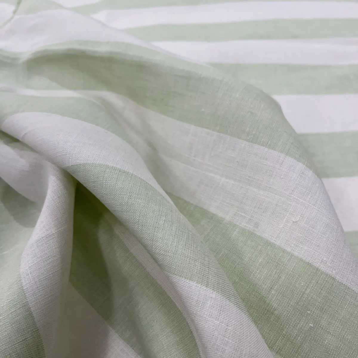 linen fabric sofa Factory High Quality Linen Stripe  Customized Width Linen sofa cover fabric for sofa bed fabric