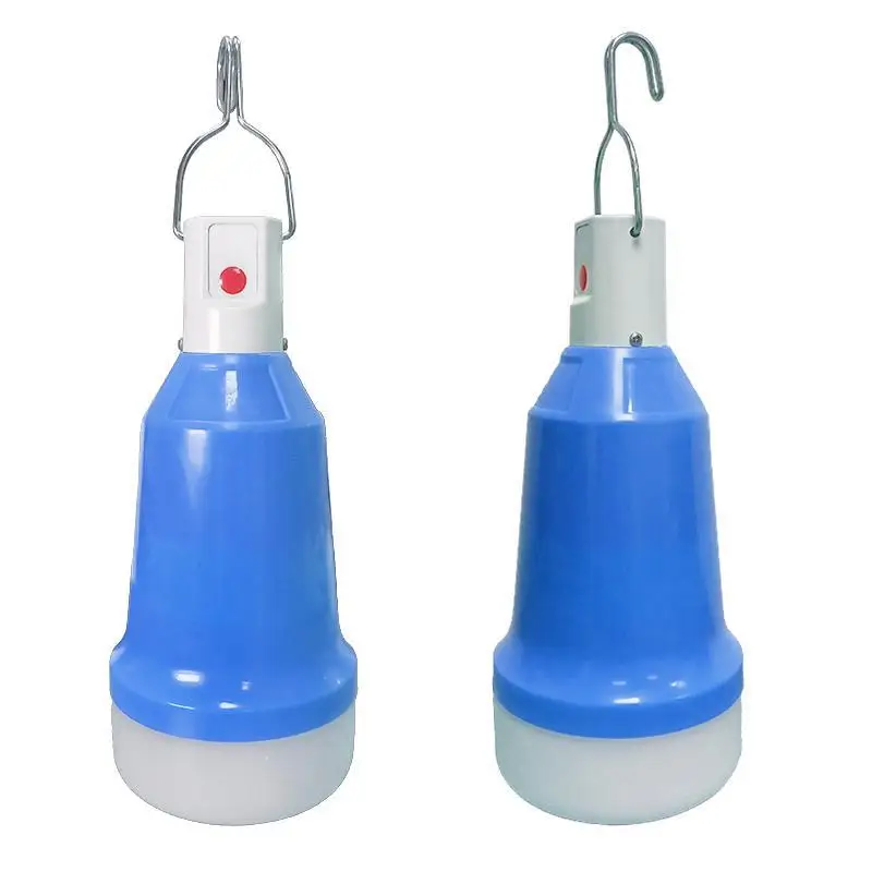 2020 solar light solar camping lantern portable wireless lamp Factory price Power bank led bulb solar lighting system