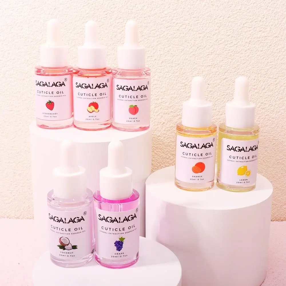 Wholesale Set Private label Oem Odm Mini 20ml In Rose Gold Bulk Care label  Oils Tea Tree Orange Nail Cuticle Oil