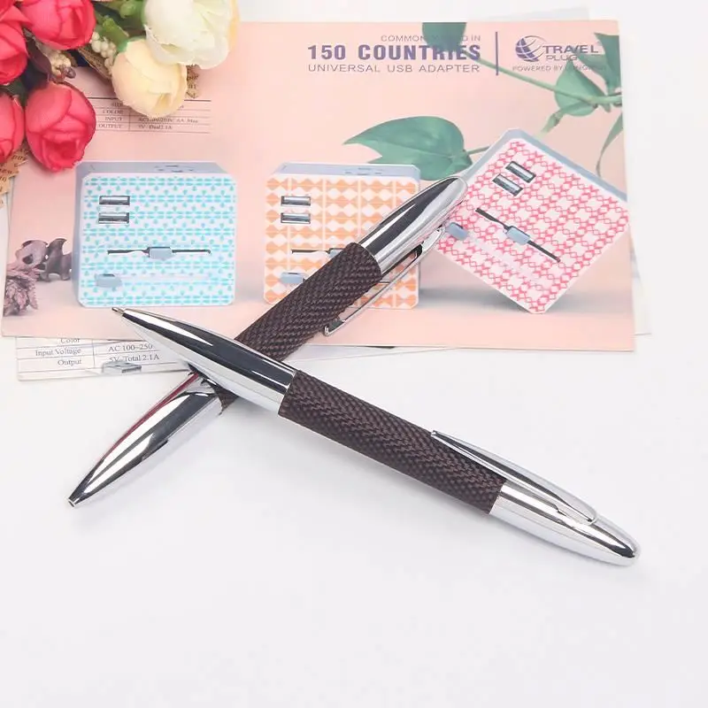 Low price ball pen making machine clip metal with customized logo for promotional gift