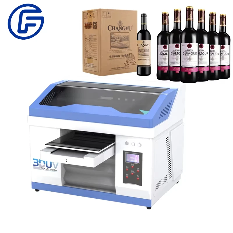 UV printer small flat crystal label stickers self-adhesive cardboard mobile phone case production printing