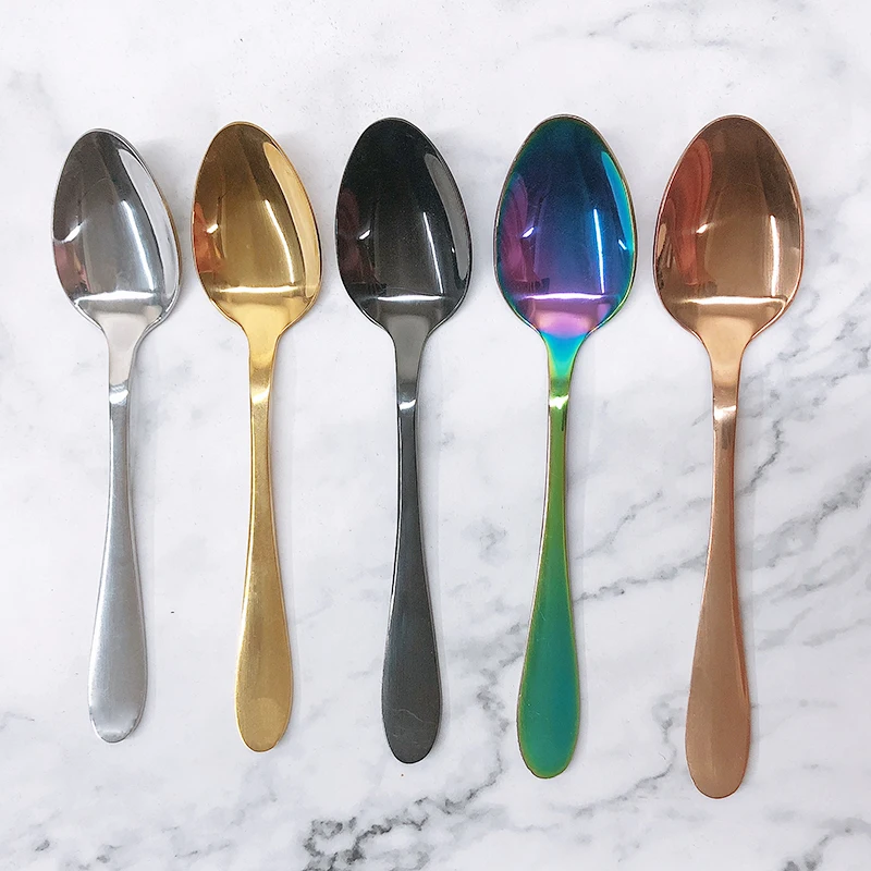 Personalize Stainless Steel Tea Coffee Spoon with customized laser engrave logo