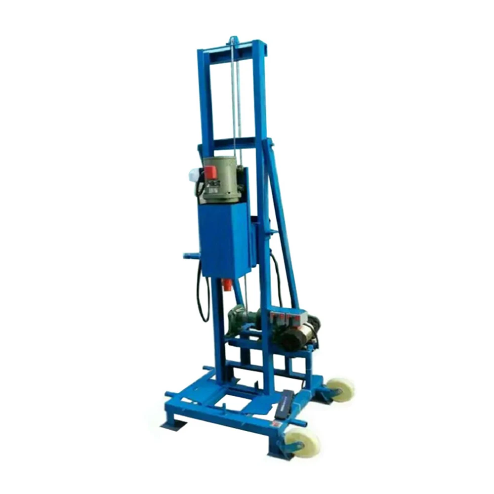 100m 200m Water Well Drilling Rig Electric Motor Water Well Drilling Rig Cheap Equipment Portable Machine
