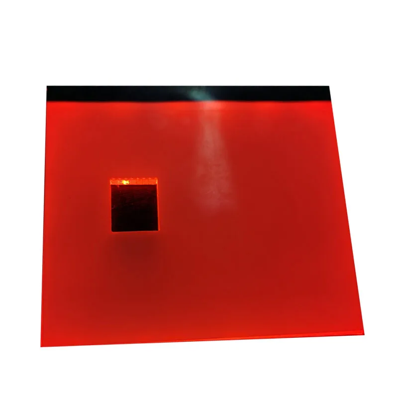 Customized Edgelight Pmma Light Guide Panel Acrylic Lgp led backlight for touch switch /smart lock/LCD backlight