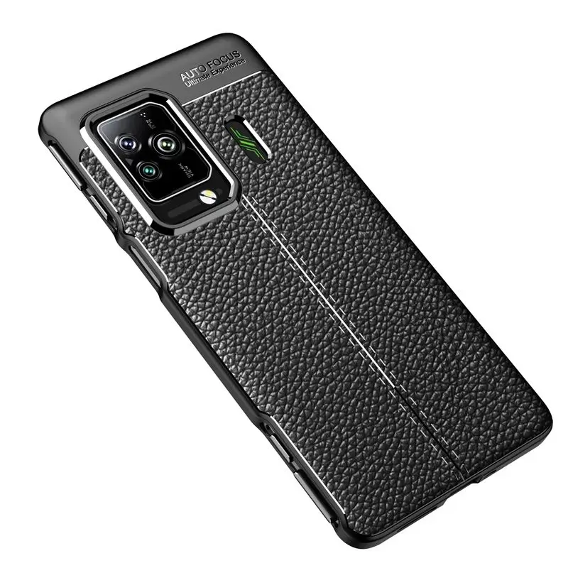 Auto Focus Shockproof Leather Mobile Phone Shell Silicone TPU Phone Case Cover For Xiaomi Black Shark 5 Pro Blackshark5