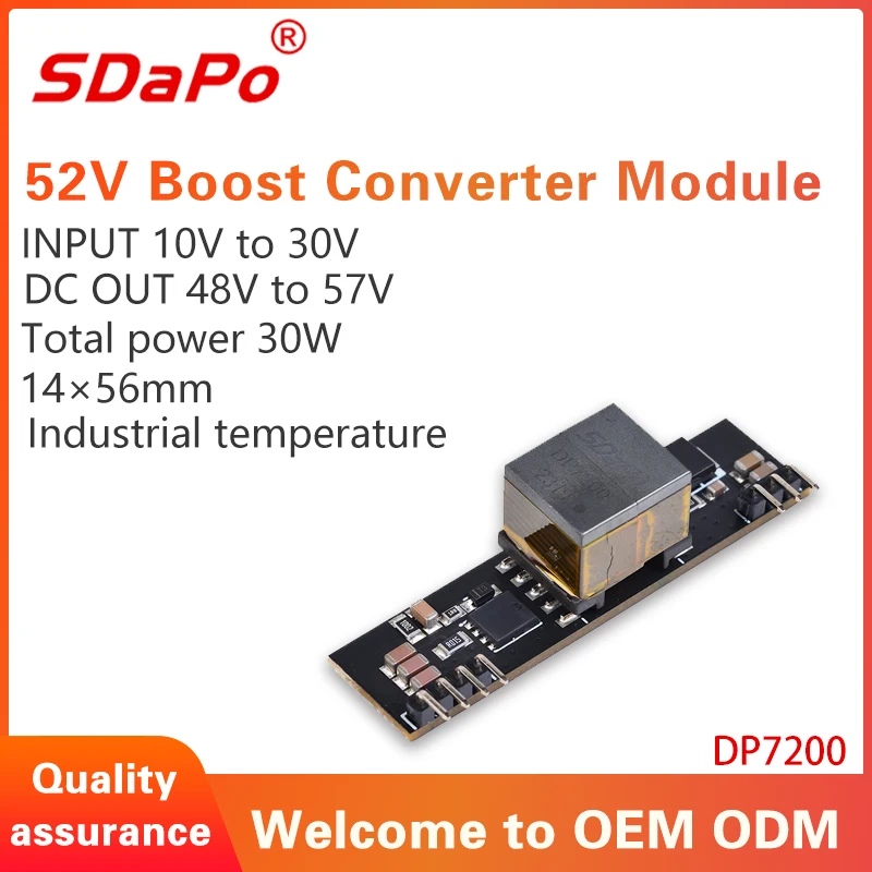 Power over ethernet module total power 30W DC OUT 48V to 57V poe pd module SDAPO DP7200