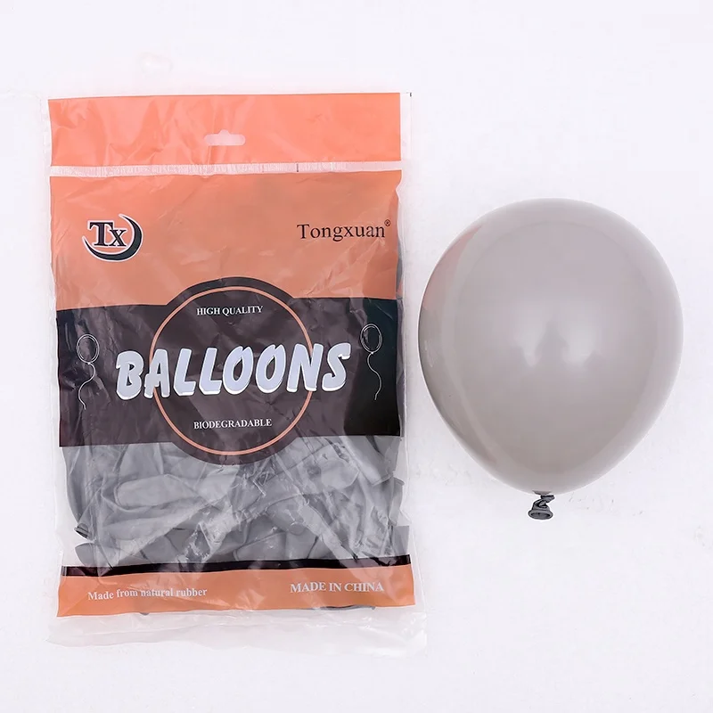 
party decoration retro color 5 inch100pcs retro latex balloons wholesale 