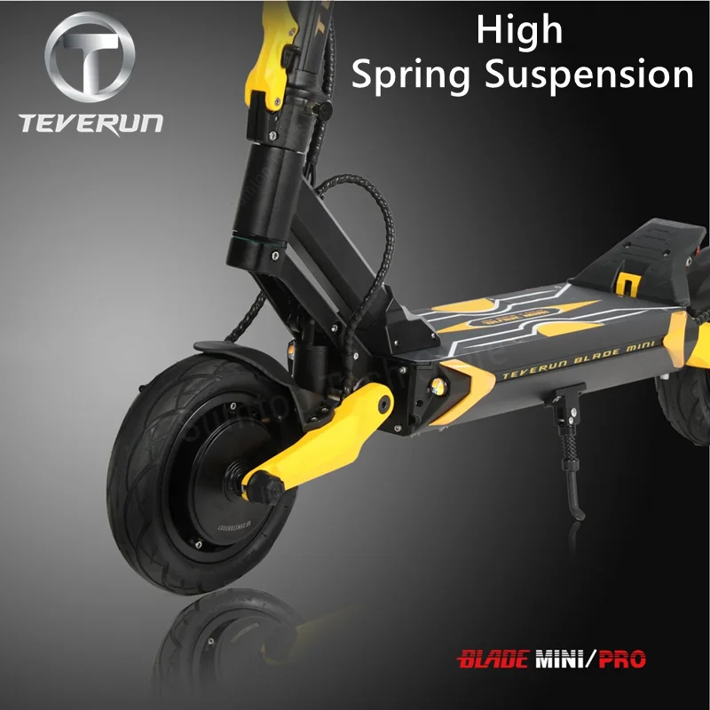 EU Stock Original TEVERUN BLADE MINI Electric Scooter 500W Single Motor Minimotors EY3 Meter 48V 10Ah 40km/h KickScooter