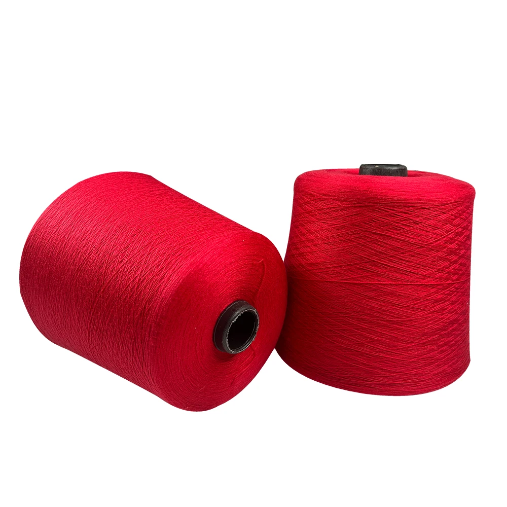 Stretchable 48/2 viscose nylon pbt blended core spun dyed yarn for knitting