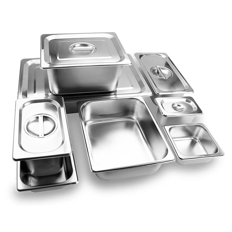 Commercial Hot Food Bain Marie Eatable Stainless Steel 304  Gn Container