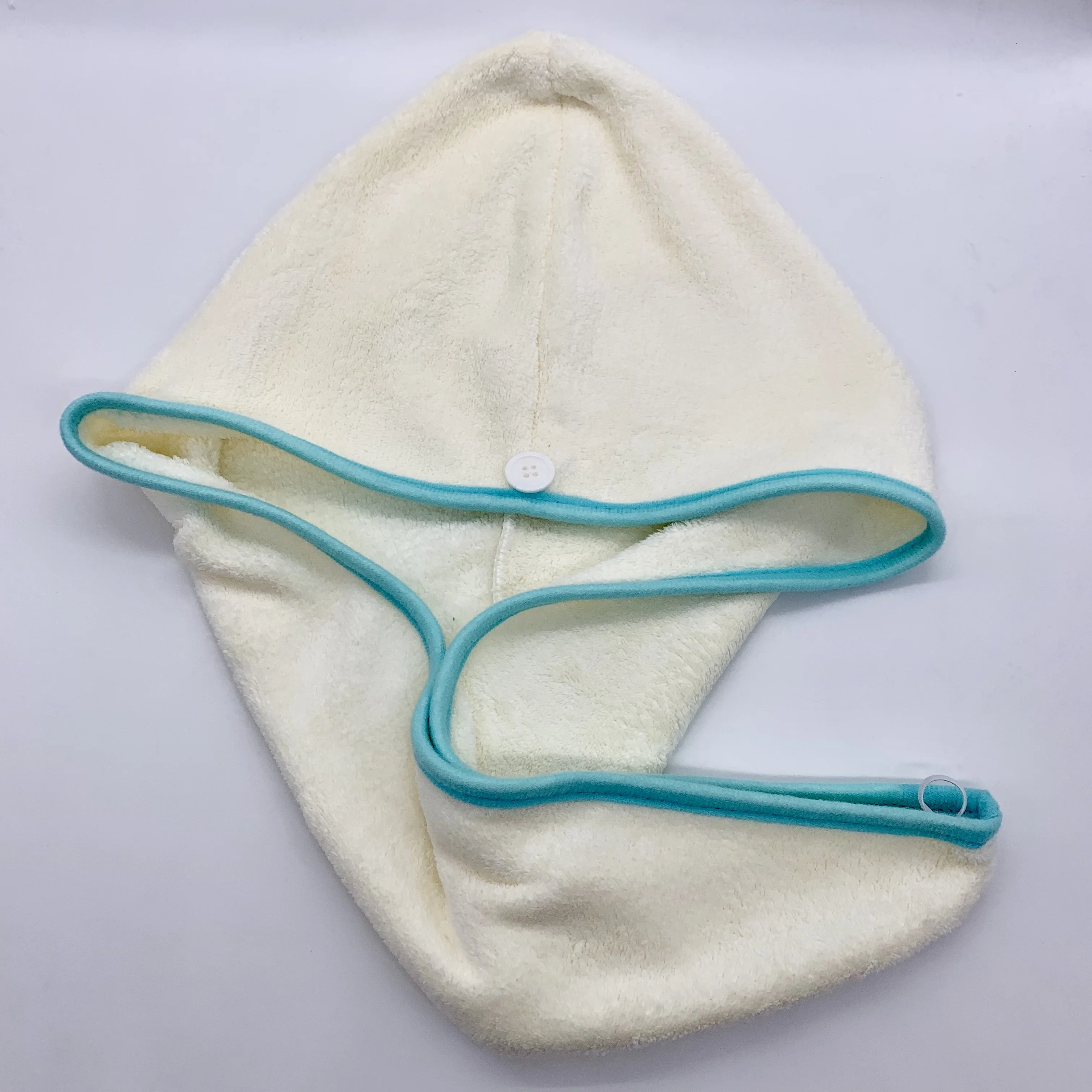 High Quality Thick Microfiber Coral Fleece Hair Turban Suitable for Drying Long Hair