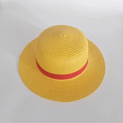 Anime One Piece Monkey D Luffy Straw Hats Cosplay  for Men Women Kids Shanks   Hats Toys for Children Adult Gift