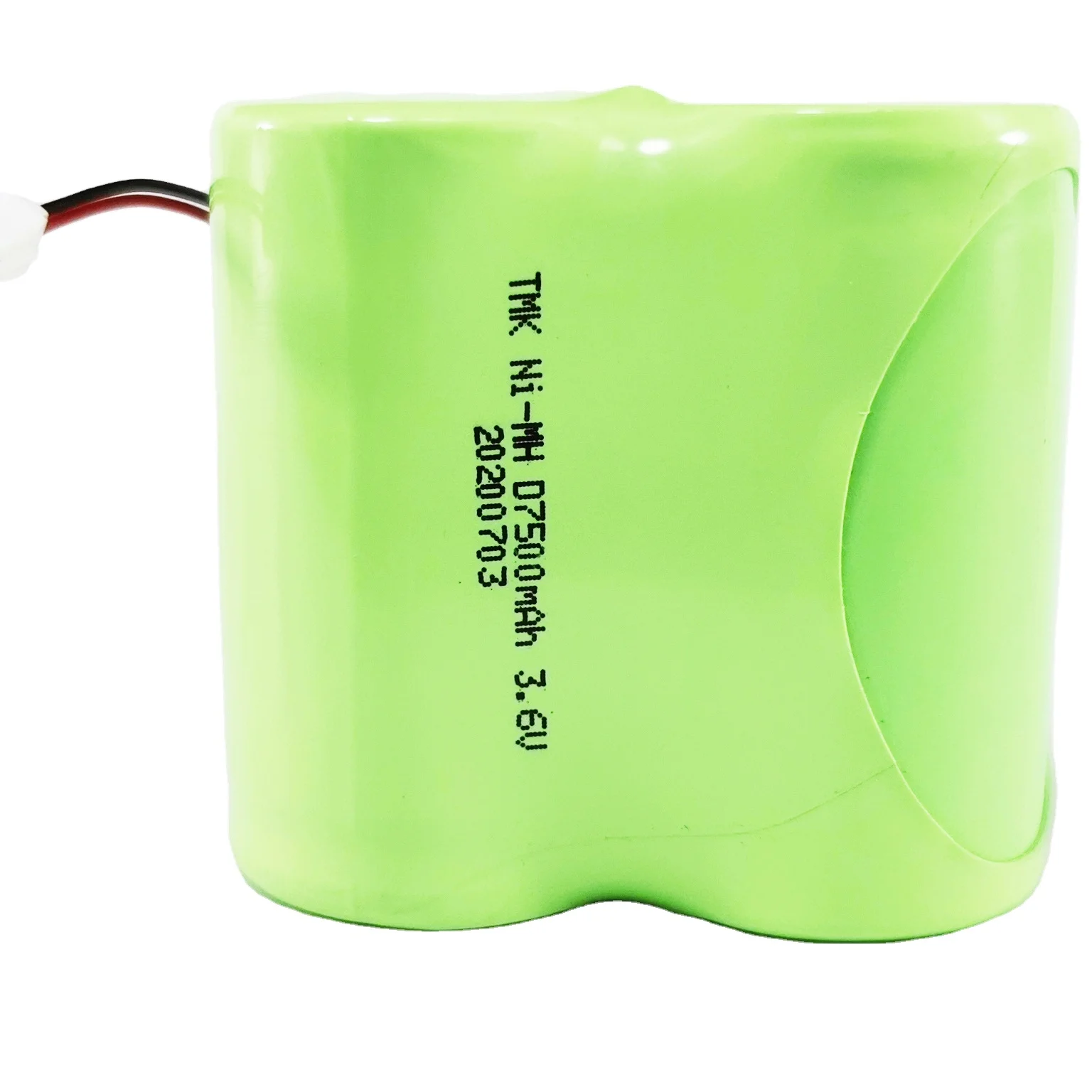 4.8V D6000mah 6AH NiMh high temperature battery pack( stick) for emergency lights