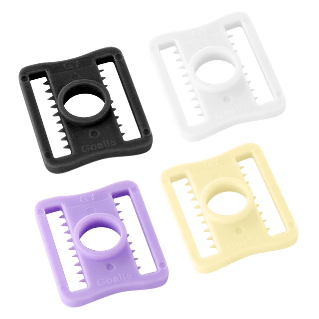 New Accessory for Ice Hockey Goalie Helmet Useful Nylon Material with Big Circle Buckles