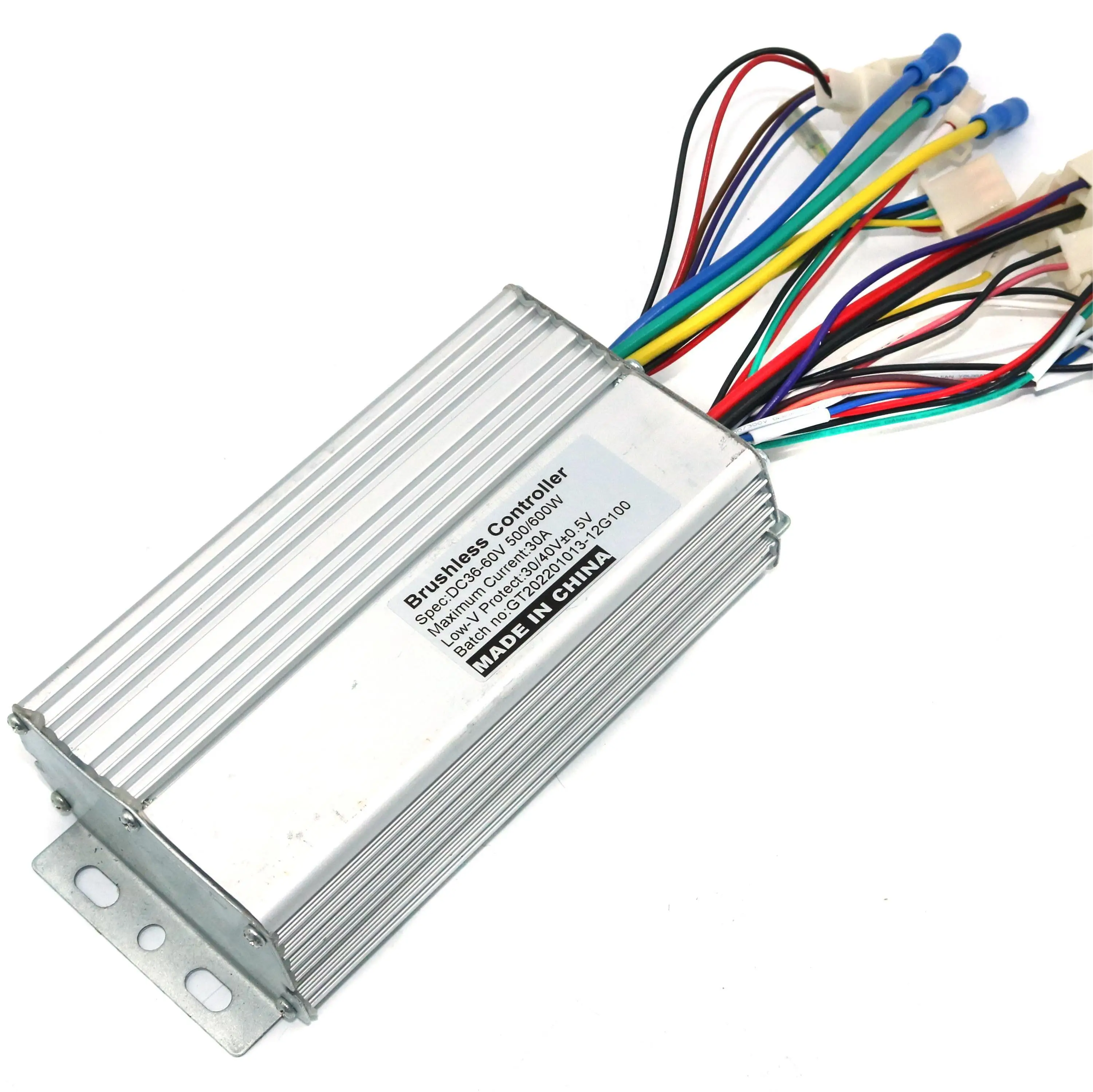 GREENTIME Sensor/Sensorless 36V/48V/60V 500/600W E-bike Brushless Speed Controller