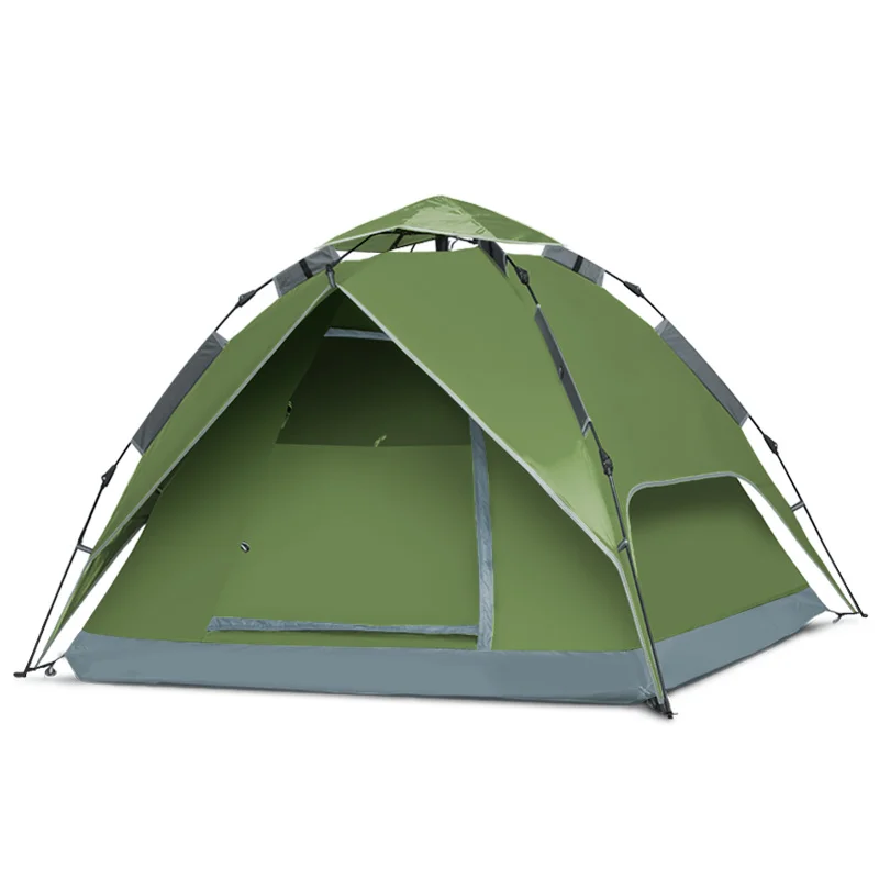 
High Quality Breathable Easy Automatic Foldable Hiking Double Layer Waterproof Outdoor Tent for Camping 