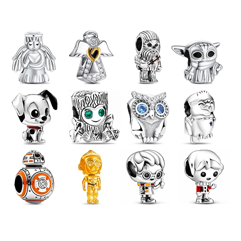 
2021 new arrivals 925 silver charm beads bracelet making kit set variety 