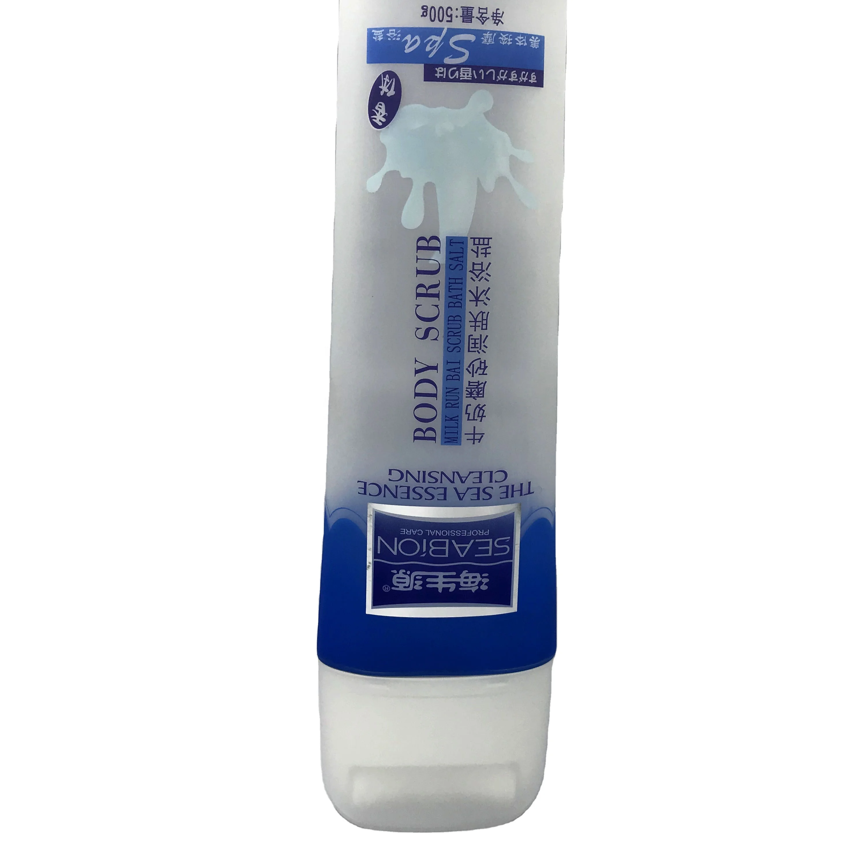 
Factory OEM new-design two stainless massage ball/roller chest body cream oval tube 