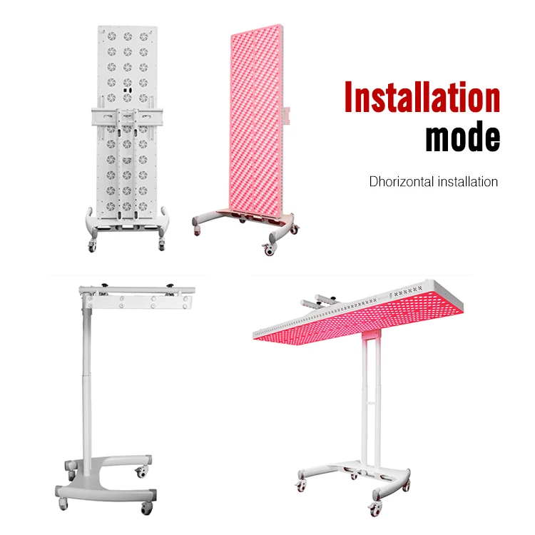 600W 660nm&850nm Safe Medical Grade Infrared Lamp Physical Red LED Light Therapy Panel