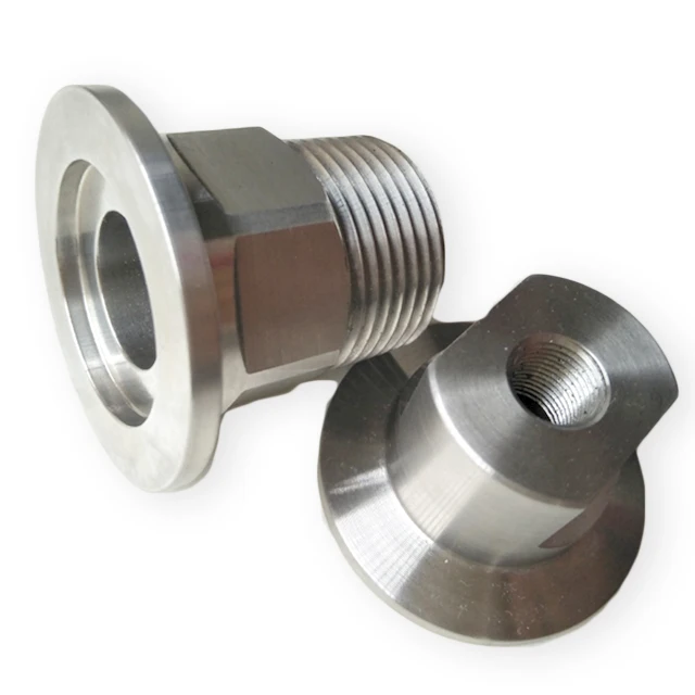 Stainless Steel KF16 KF25 KF40 KF50 Male/Female Thread Sanitary NPT Vacuum Fitting