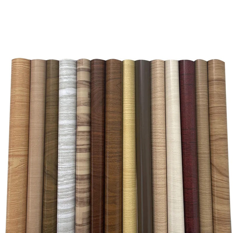 Оптовая продажа, плёнка, наклейка, декоративная плёнка из дерева, мебельная Крышка для украшения из винила