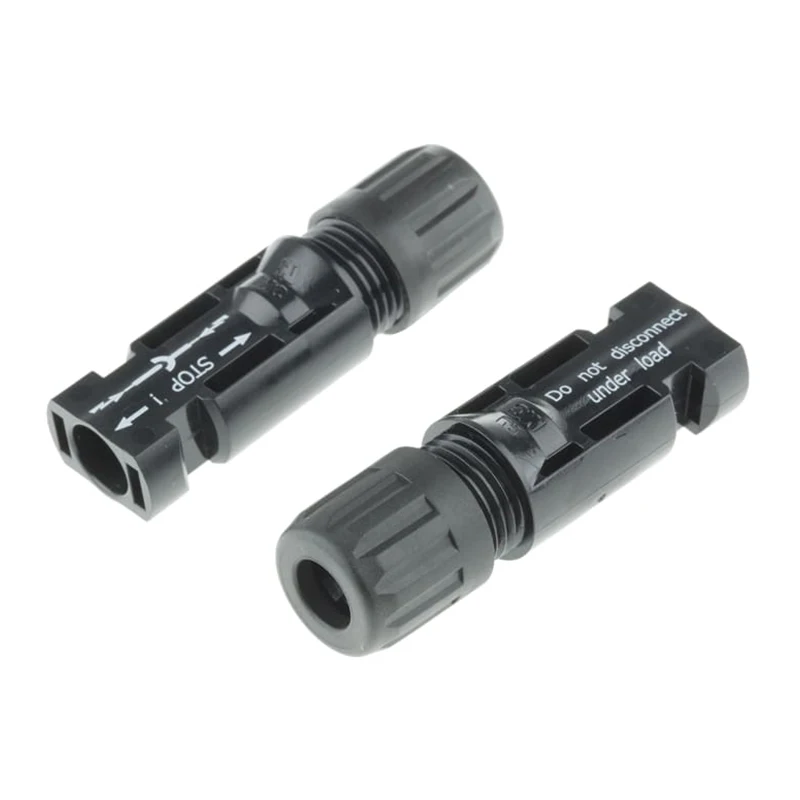 Female and Male Cable Coupler MC4-Evo2 N-Type PERC HJT for Solar Panels