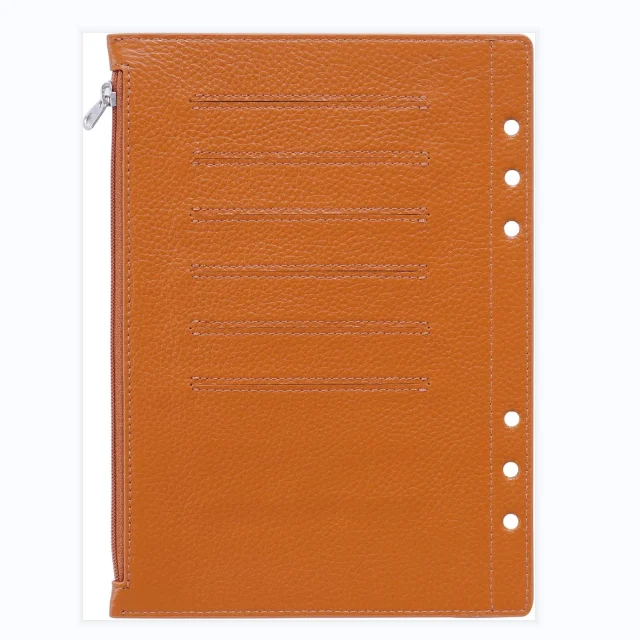 Wholesale Zipper Flyleaf for A5 Organiser