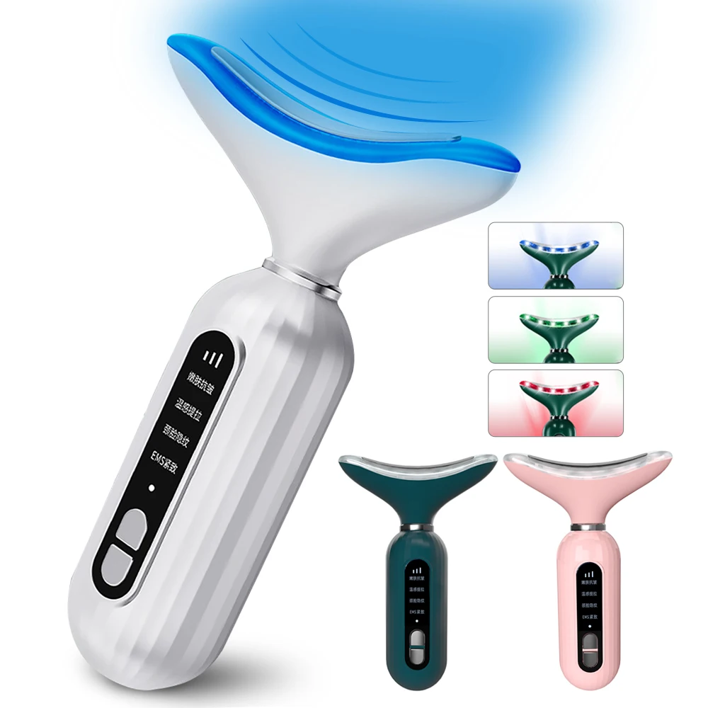 PZ Beauty And Personal Care Best Products Rf Ems Led Face Massage Electric Microcurrent Face Lift Machine Beauty