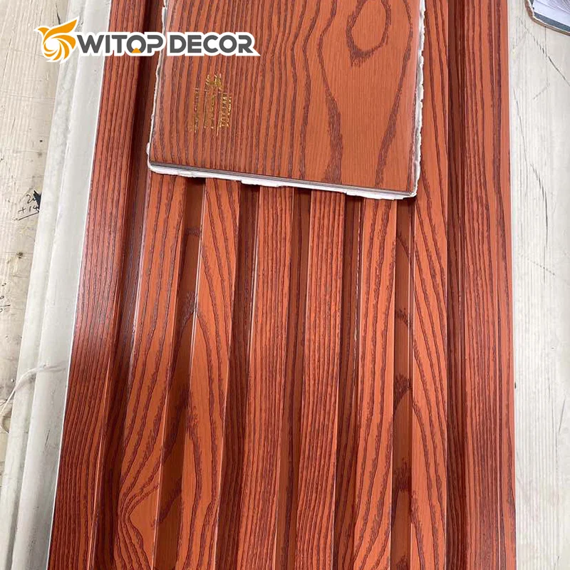 Hollow Wood Plastic Composite Wall Cladding Wall Wood Panel Wpc