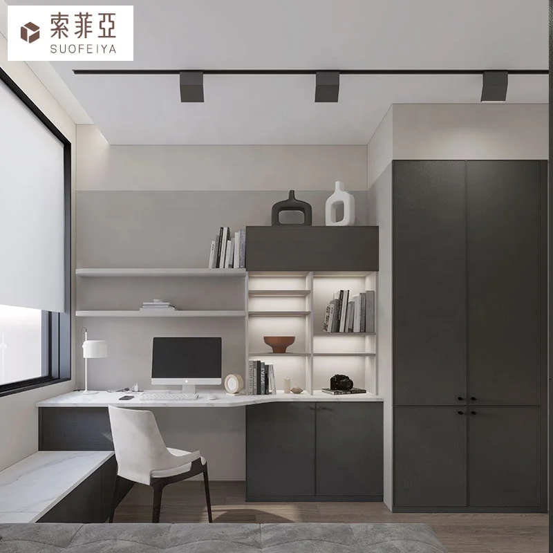 SUOFEIYA Hot Sale Mult-functional Tatami Cabinet Saving Space Design Adjustable Tatami Bed Furniture Set Bedroom Furniture Wood