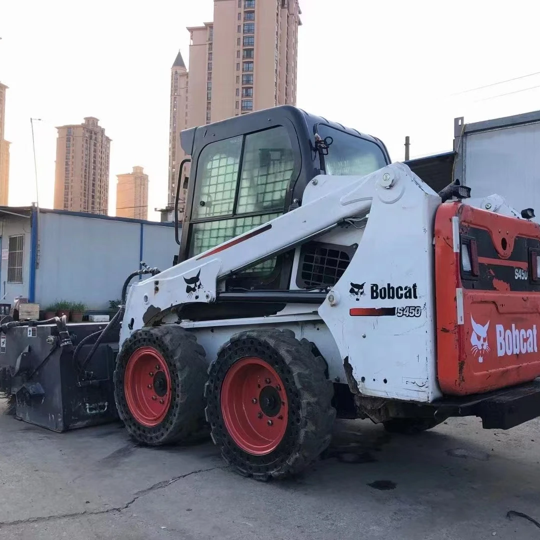 High Quality BOBCAT S450 Second hand Loader Bobcat Skid Steer Loader with Best Price