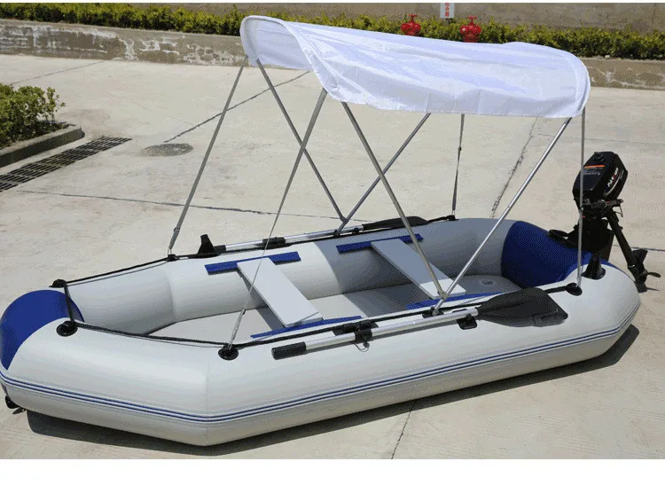Factory sale Inflatable kayak thickened custom inflatable boat 2/3/4 person motorboat dinghy fishing boat
