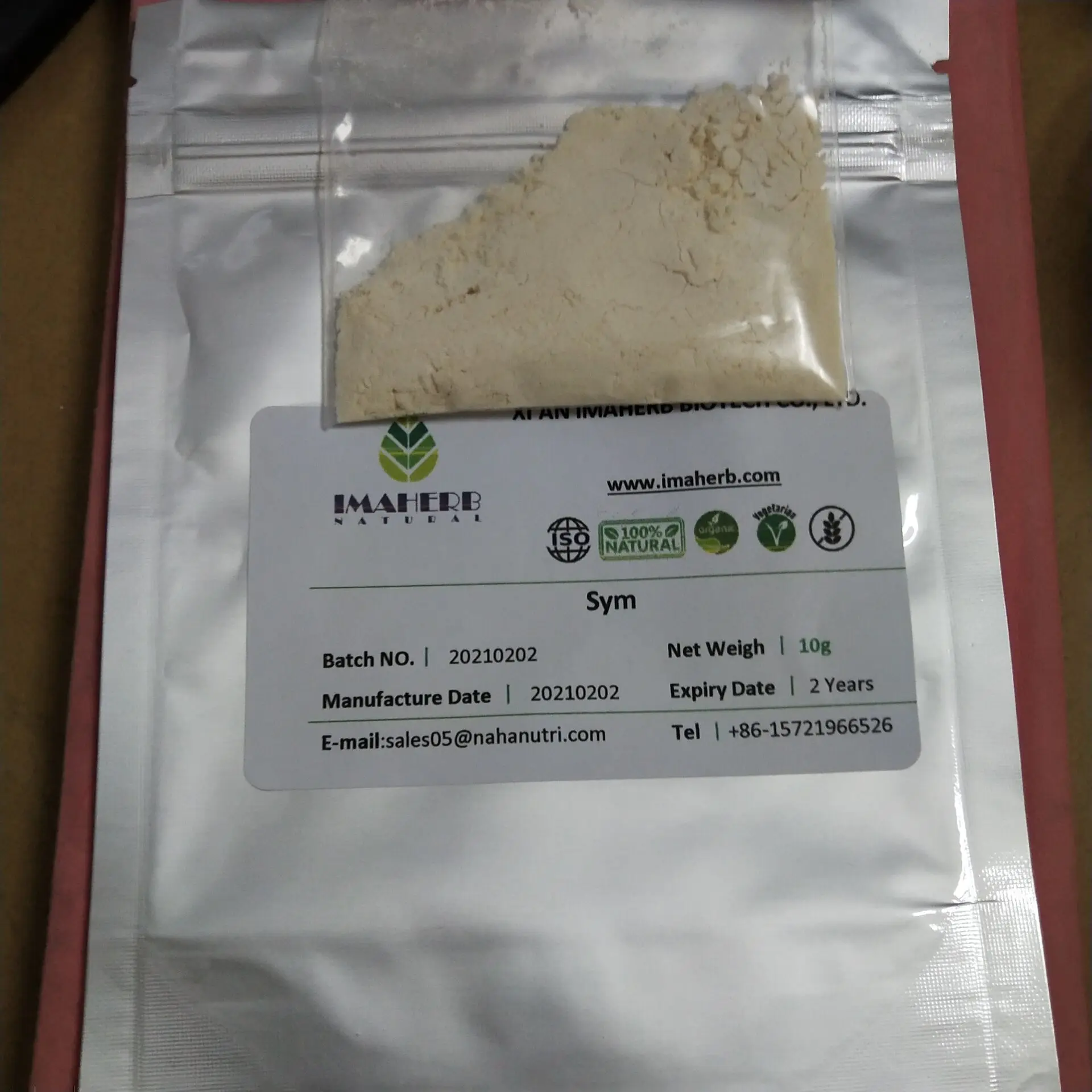 
Sym White 377 Powder/Phenylethyl Resorcinol/cas 85-27-8 for skin whitening 