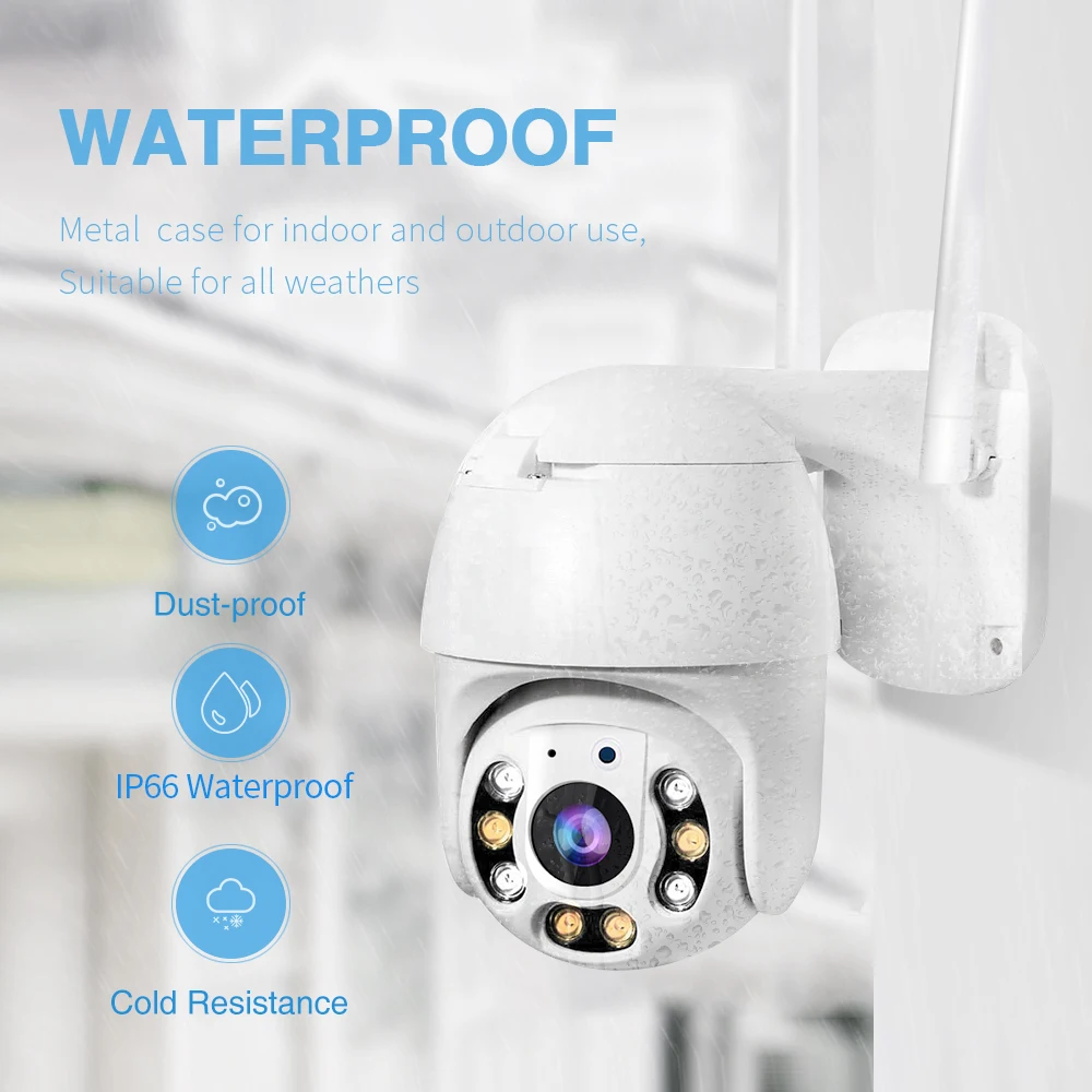  LOOSAFE 2MP 1080P Водонепроницаемая IP66 сетевая мини ip Наружная цилиндрическая