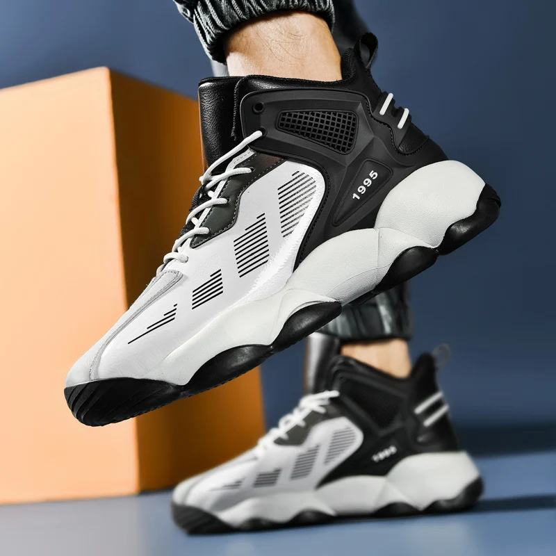 Brand Logo Custom Professional Men Outdoor Blank Sports Sneakers High Top Plus Large Size US 13 14 EU 47 48 Basketball Shoes