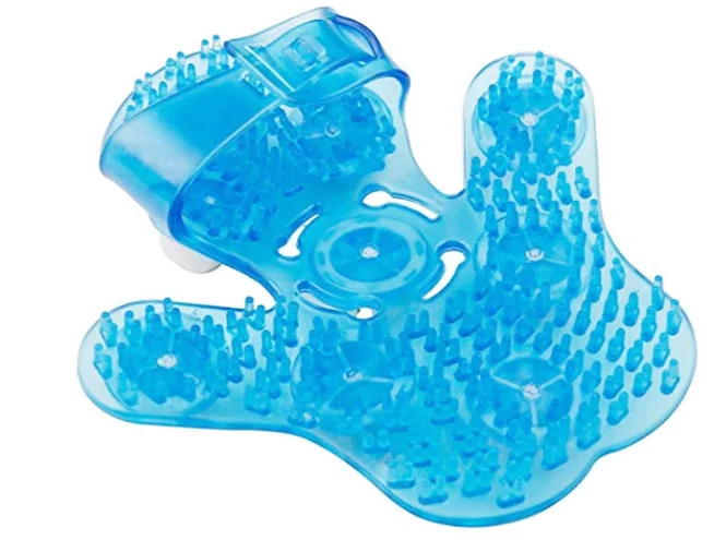 Massaging Rollers Hand Massage Glove - Portable Cordless Hand Held Personal Travel Gloves Massager