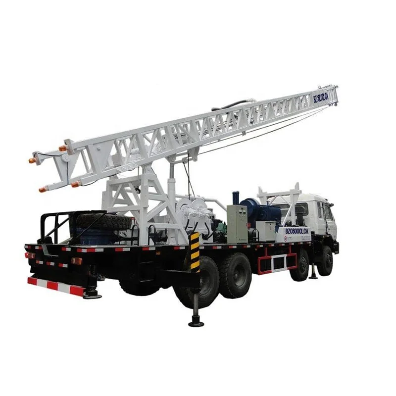600 Meters DTH and Reverse Circulation Water Drilling Rig Truck Mounted Borehole Drilling Rig