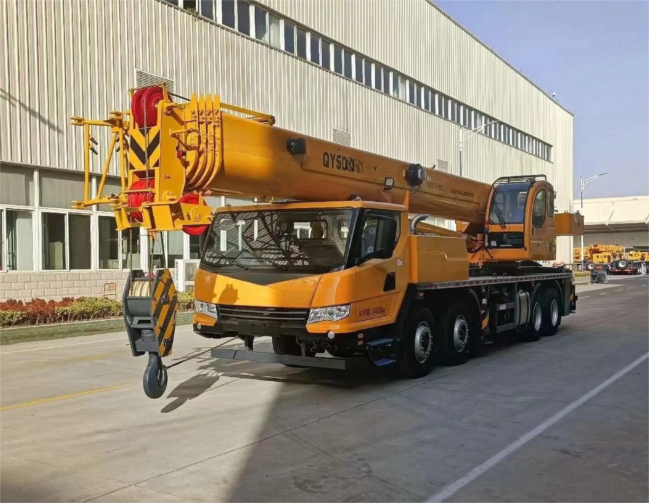 XC&MG Top Quality Used Truck Crane 50 tons QY50K-II Best Choice for Purchasing