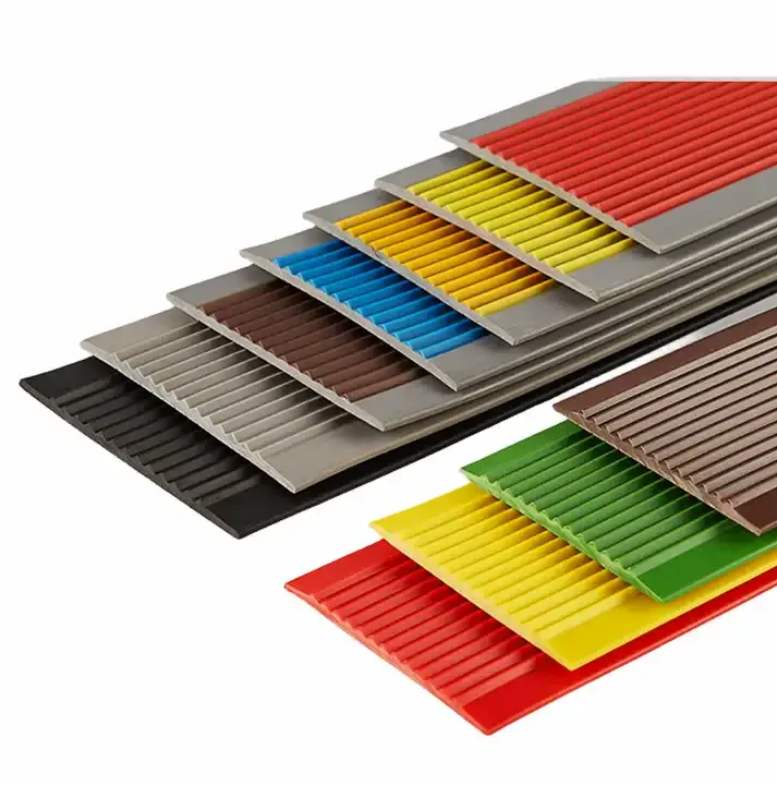 PVC Stair nosing anti skid floor stair treads non slip decorate strip