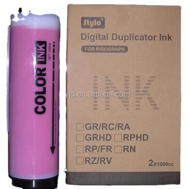 Цифровые дубликаторы GR/RA/RC цветные чернила для дубликатора