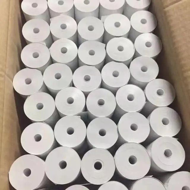 80x70mm 80x60mm Blank Thermal Paper Roll ATM Banks Bond Cash Receipt ATM POS Thermal Paper